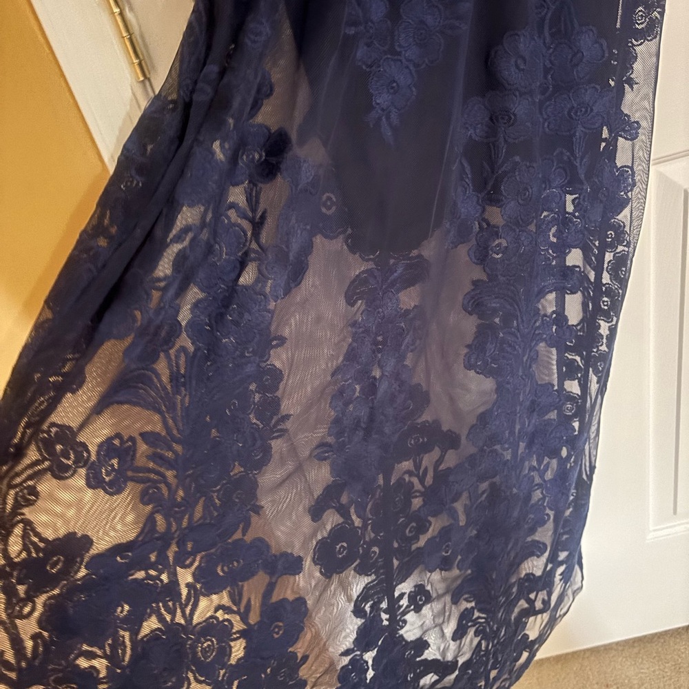 For Love And Lemons Navy Long Sleeve Dress - Picture 5 of 8